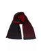 Monogram Fringed Scarf One Size Men