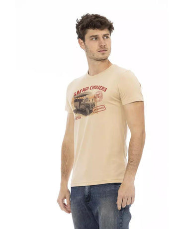 Short Sleeve T-shirt with Front Print XL Men