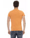 Short Sleeve T-shirt with Round Neck and Front Print L Men