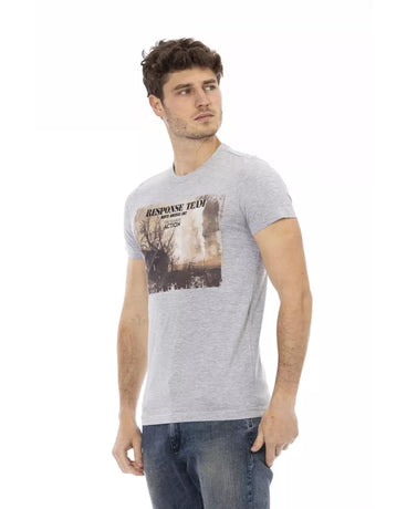 Short Sleeve T-shirt with Front Print