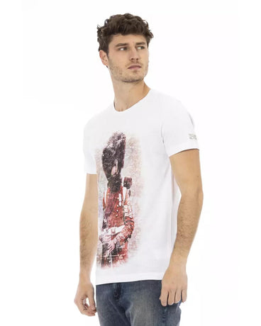 Short Sleeve T-shirt with Front Print M Men