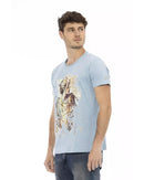 Short Sleeve T-shirt with Front Print L Men