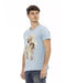 Short Sleeve T-shirt with Front Print L Men