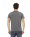 Printed Round Neck Short Sleeve T-Shirt 2XL Men