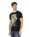 Graphic Print Short Sleeve T-shirt 2XL Men