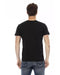 Short Sleeve T-shirt with Round Neck and Front Print