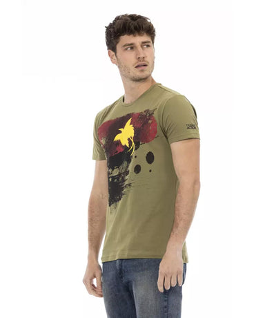 Short Sleeve T-shirt with Front Print L Men