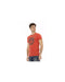 Front Print Short Sleeve T-Shirt with Round Neck L Men