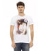 Front Print Short Sleeve T-shirt M Men