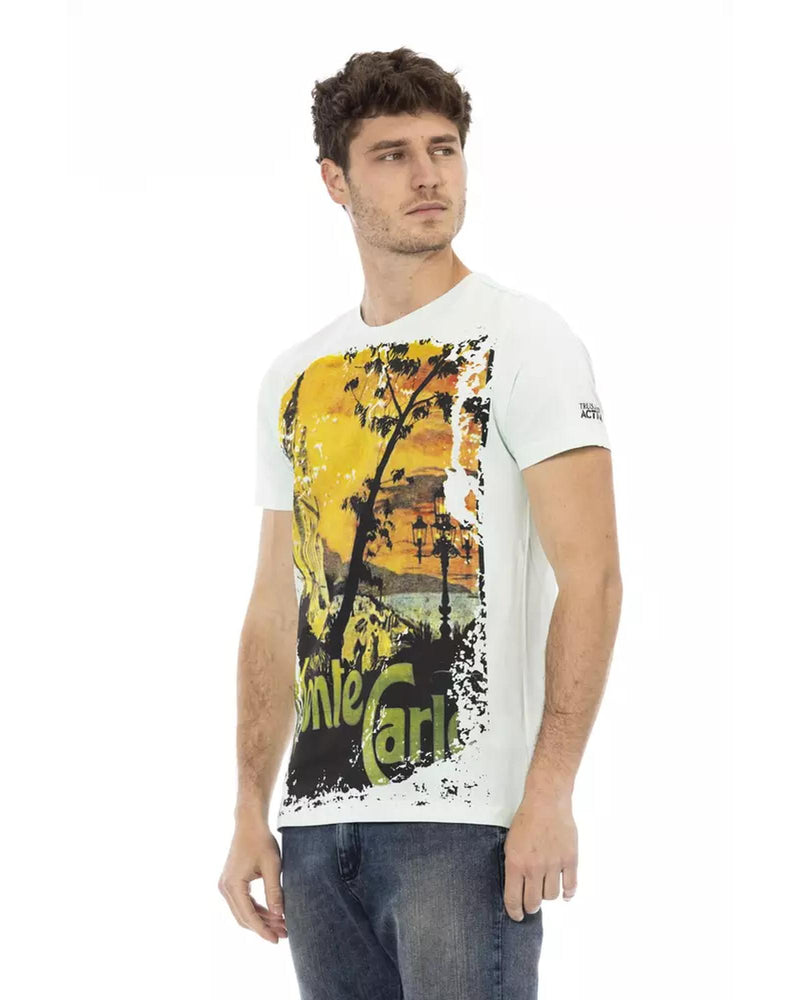 Short Sleeve T-shirt with Front Print L Men