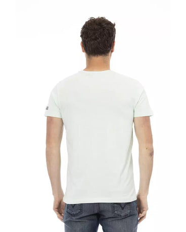 Short Sleeve T-shirt with Front Print M Men