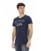 Short Sleeve T-shirt with Front Print XL Men