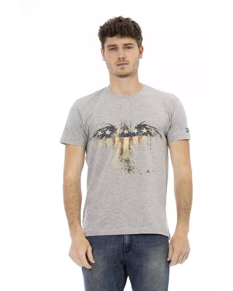 Short Sleeve T-shirt with Front Print L Men