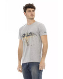 Short Sleeve T-shirt with Front Print L Men