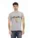 Short Sleeve T-shirt with Front Print 2XL Men