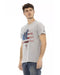 Graphic Print Short Sleeve T-shirt L Men