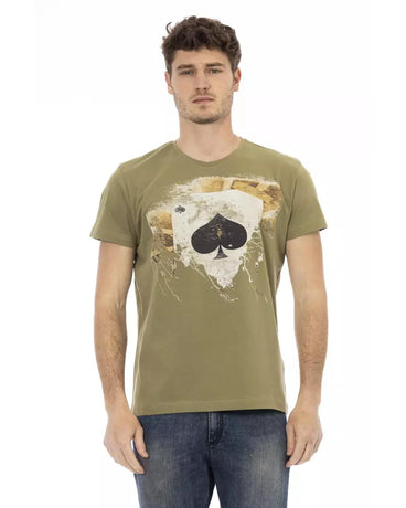 Printed Short Sleeve Round Neck T-shirt XL Men