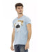 Short Sleeve T-shirt with Front Print L Men