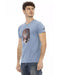 Short Sleeve T-shirt with Front Print M Men