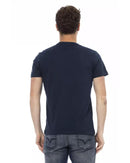 Short Sleeve T-shirt with Front Print 2XL Men