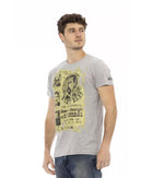 Short Sleeve T-shirt with Round Neck L Men