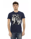 Short Sleeve T-shirt with Front Print L Men