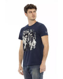 Short Sleeve T-shirt with Front Print L Men