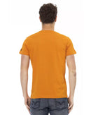 Short Sleeve T-shirt with Front Print L Men