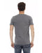 Short Sleeve T-shirt with V-neck L Men