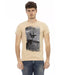 Short Sleeve T-shirt with Front Print M Men