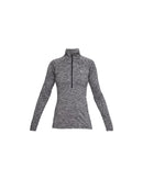 Womens Half Zip Twist Tee - L