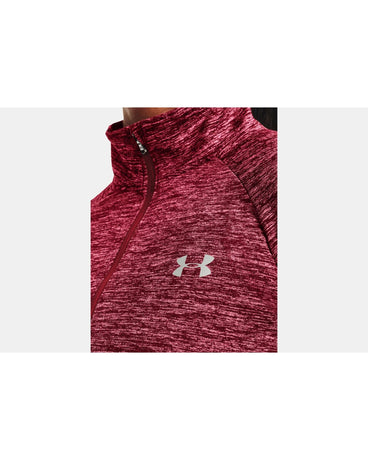 UA Tech Twist 1/2 Zip Hoodie for Women - S