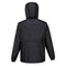 HUSKI STRATUS RAIN JACKET Waterproof Workwear Concealed Hood Windproof Packable - Black - S