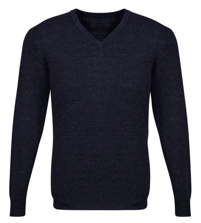 Mens Advatex Varesa Wool Pullover Jumper Cardigan - Navy - 3XL