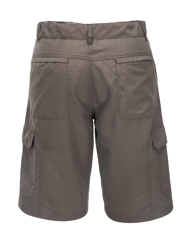 HUSKI Cargo Shorts Mens Cascade Microfibre Flexi Fit Short Army Military 515206 - Clay - X-Large (97 Waist)