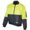 HUSKI 3M Flyer Fully Waterproof Bomber Jacket Hi Vis Work Quilted Lining