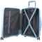 Milleni Hardshell 3-Piece Luggage Bag Travel Carry On Suitcase - Blue