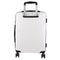 Milleni Hardshell Cabin Luggage Bag Travel Carry On Suitcase 54cm (39L) - White