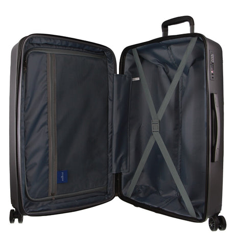 Milleni Hardshell Checked Luggage Bag Travel Suitcase 75cm (124L) - Black