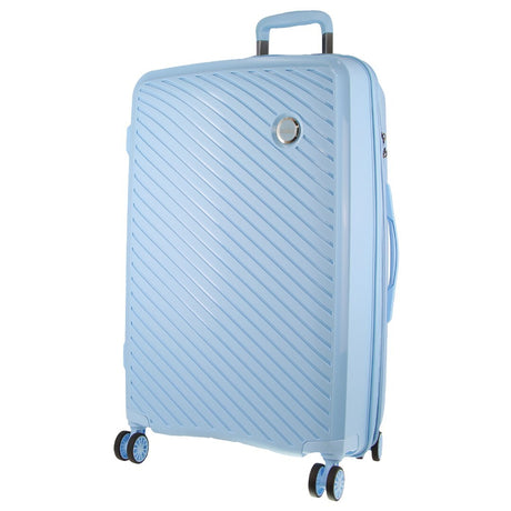 Milleni Hardshell Checked Luggage Bag Travel Suitcase 75cm (124L) - Blue