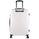 Milleni Hardshell Checked Luggage Bag Travel Suitcase 65cm (82.5L) - White