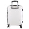 Milleni Hardshell 3-Piece Luggage Bag Travel Carry On Suitcase - White