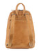 Milleni Genuine Italian Leather Soft Leather Backpack Travel Bag - Caramel