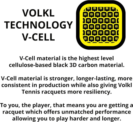 VOLKL V-CELL 10 (320g) Tennis Racquet - Unstrung