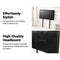 PU Leather Single Bed Headboard Bedhead - Black