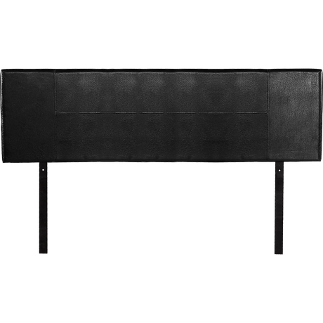 PU Leather King Bed Headboard Bedhead - Black