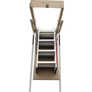 Deluxe Aluminium Attic Loft Ladder - 2700mm to 3050mm