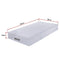 Palermo Contour 20cm Encased Coil Single Mattress CertiPUR-US Certified Foam