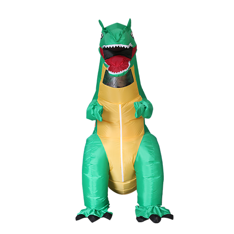 Dinosaur T-Rex Fancy Dress Fan Inflatable Costume Tyrannosaurus Suit