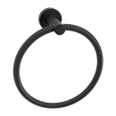 Classic Towel Bar Rail Ring Electroplated Matte Black Finish